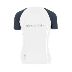 Женская футболка Karpos Lavaredo Evo W Jersey ярко белая с чёрным